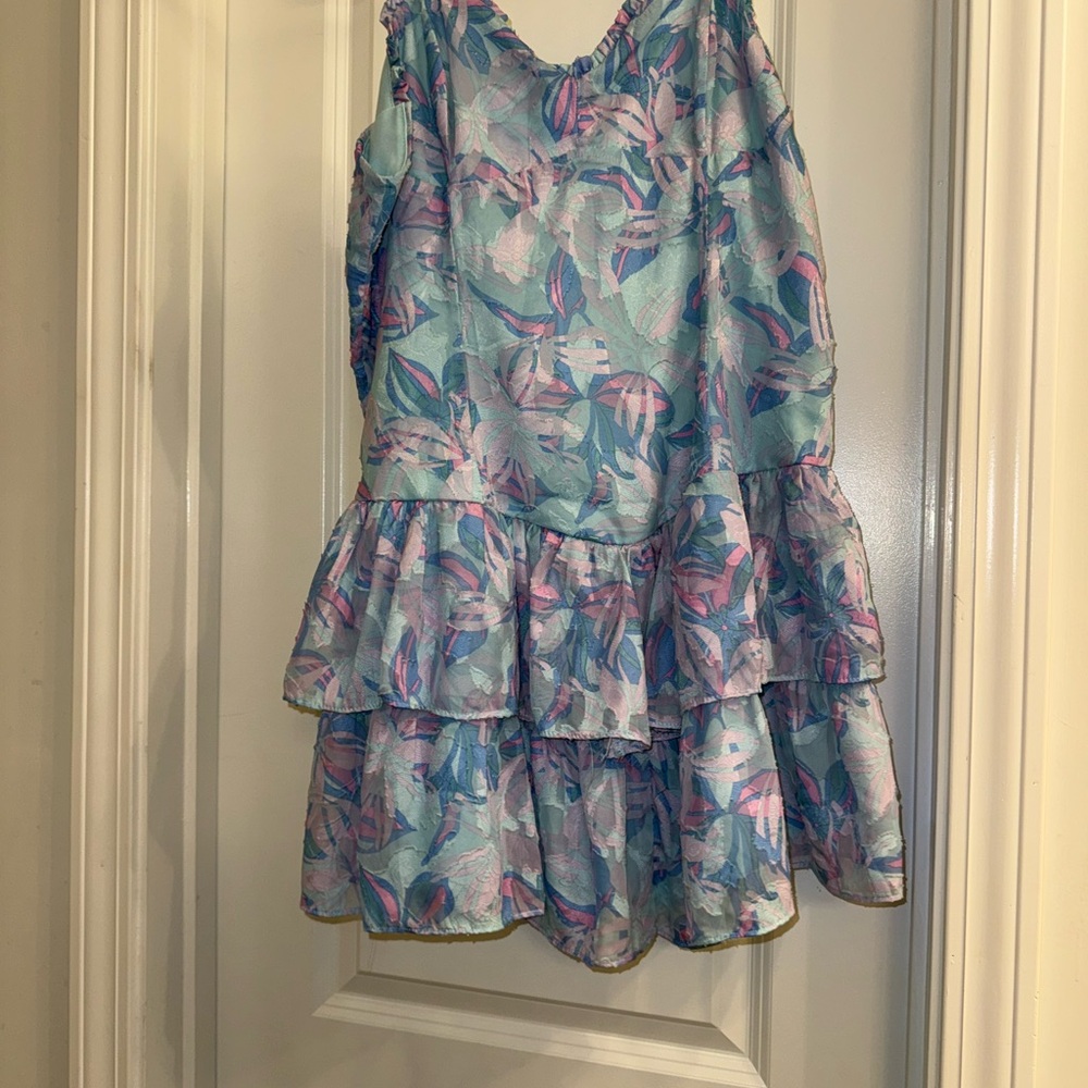 Wild Fable Kids Dress with Leafy Print